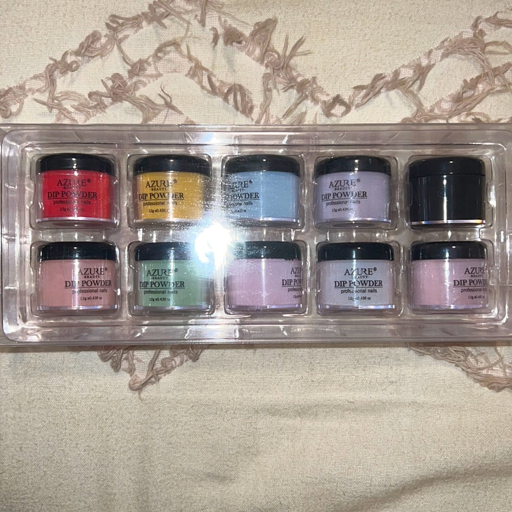 AZURE BEAUTY Dip Powder Nail Polish